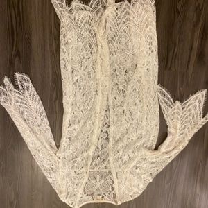 Lace cardigan